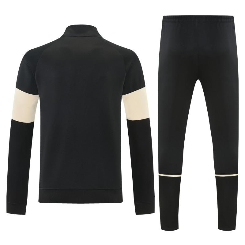 26/27 Liverpool Black & Cream Full Zipper Jacket Tracksuit + Long Pants