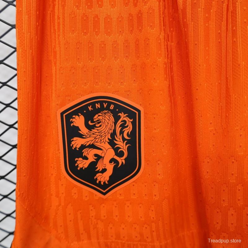 Player Version 26/27 Netherlands Orange Home Shorts