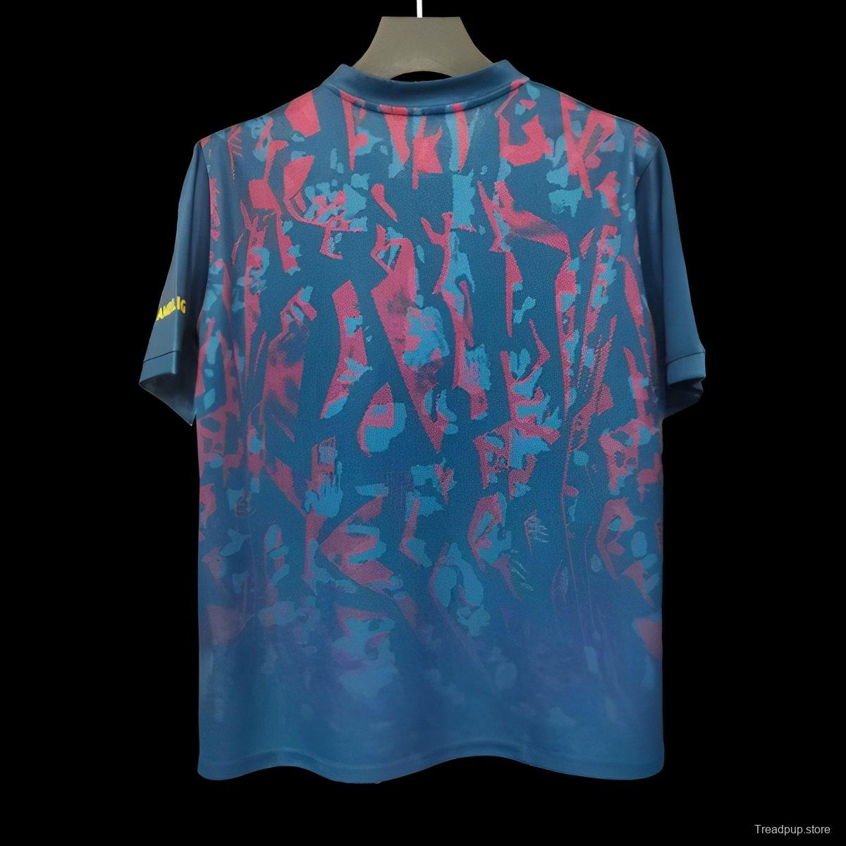 25/26 Barcelona Fourth Jersey Featured "Artistic" Design