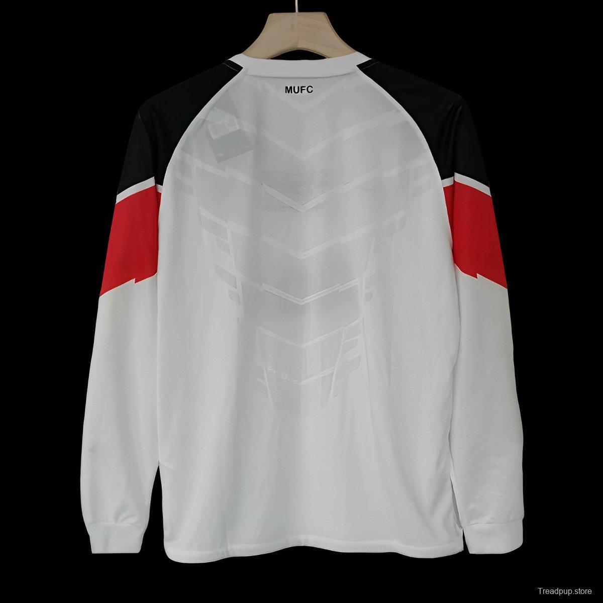 Retro 10/11 Manchester United Away Long Sleeve Champion League Jersey