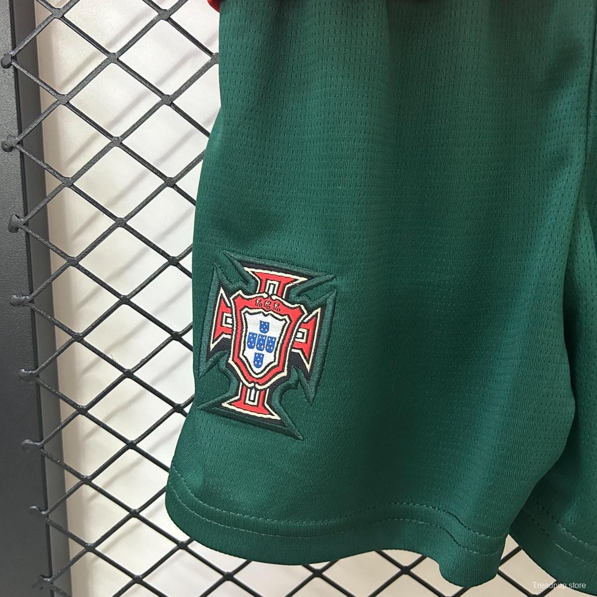 2025 Kids Portugal Home Jersey