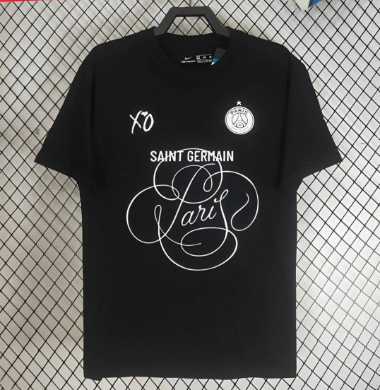 25/26 PSG x XO BLACK Champion T-Shirt