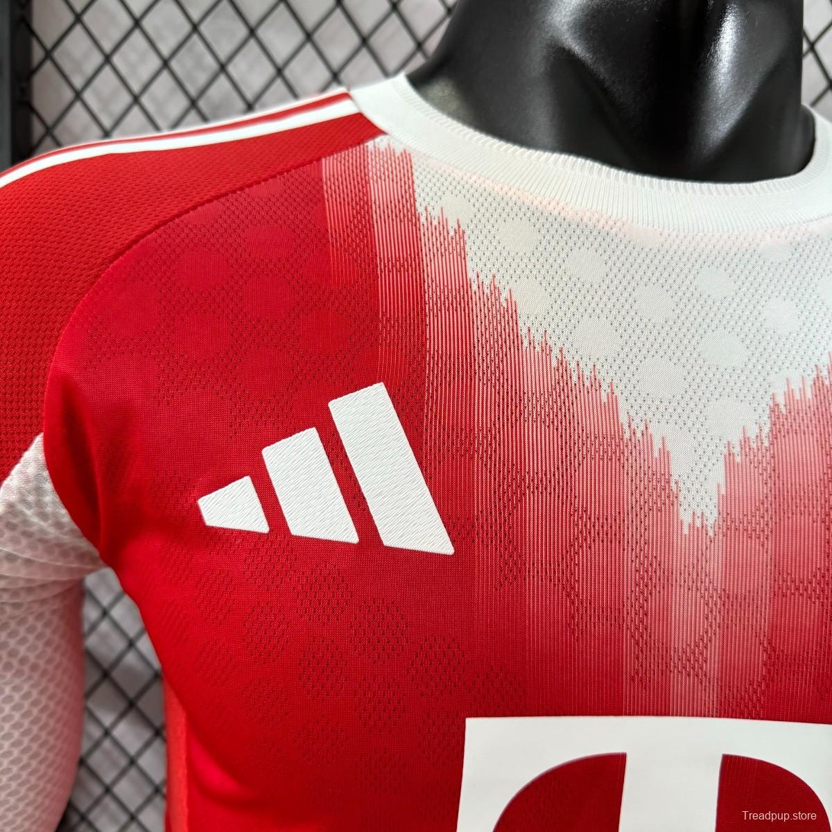 Player Version 25/26 Bayern Munich Home Long Sleeve Jersey