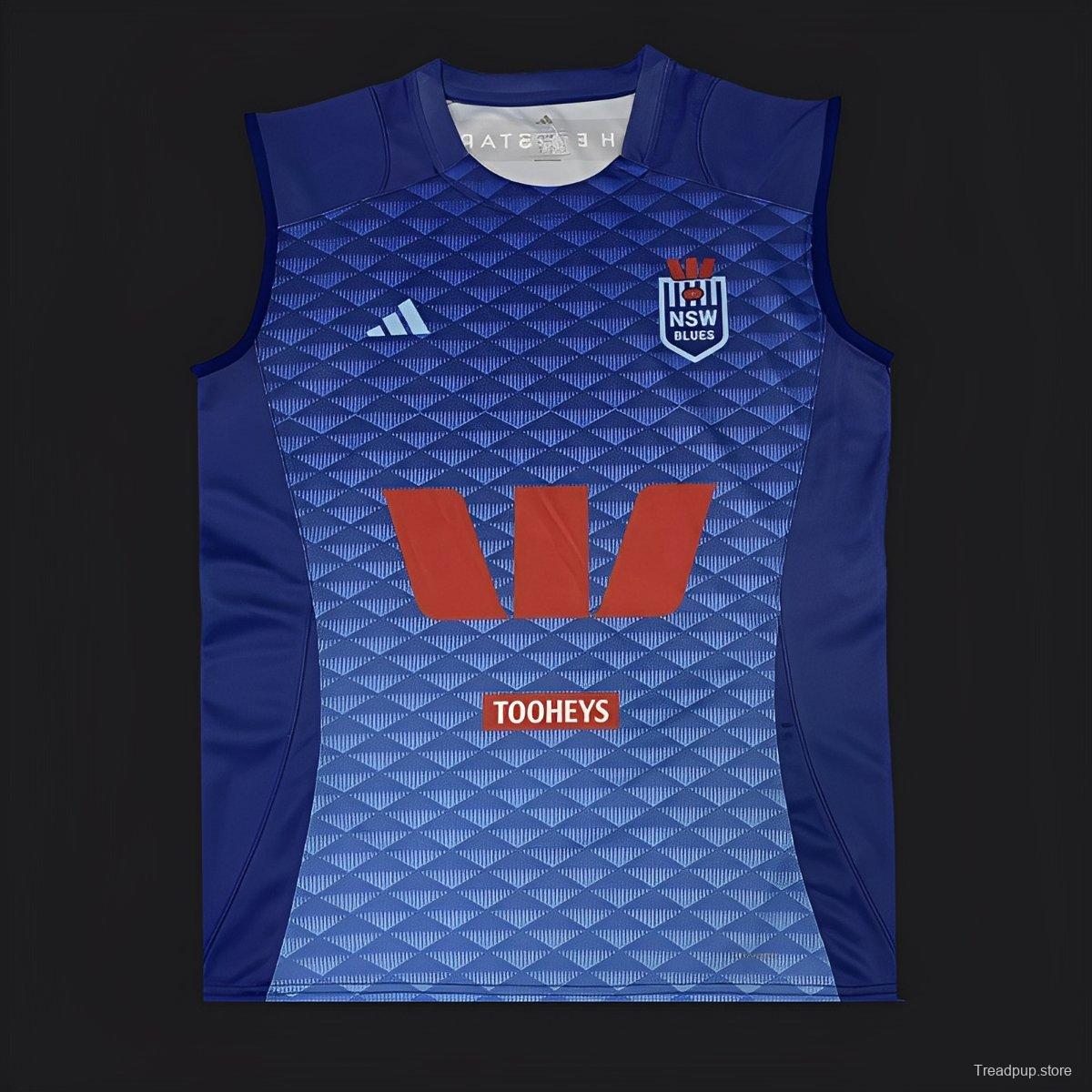 2026 NSW Blues Navy Blue with Diamond Pattern Women's Jersey