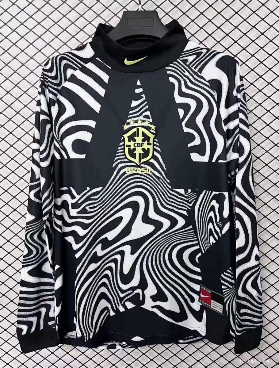 2026 Brazil Goalkeeper Long Sleeve Jersey