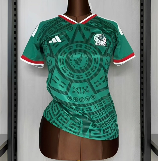 2026 Women Mexico Home Jersey