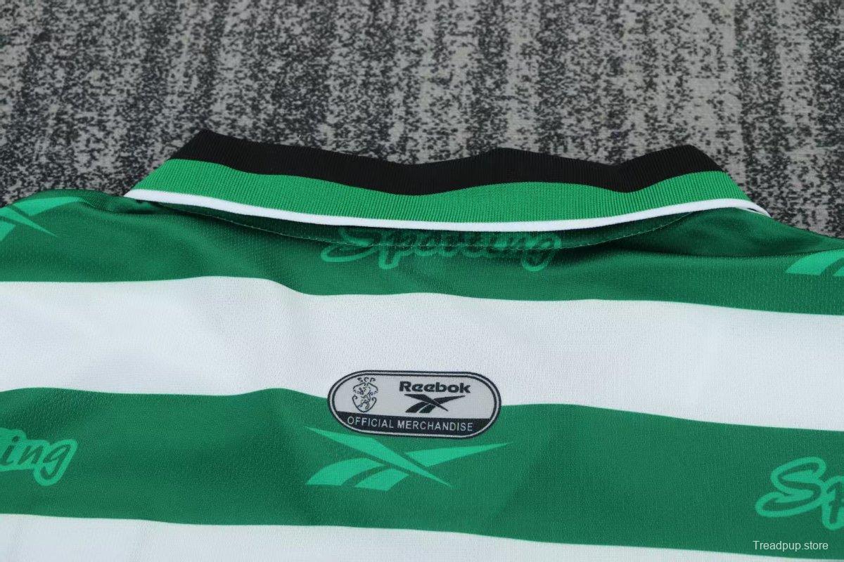 Retro 99/00 Kids Sporting Lisbon Home Jersey