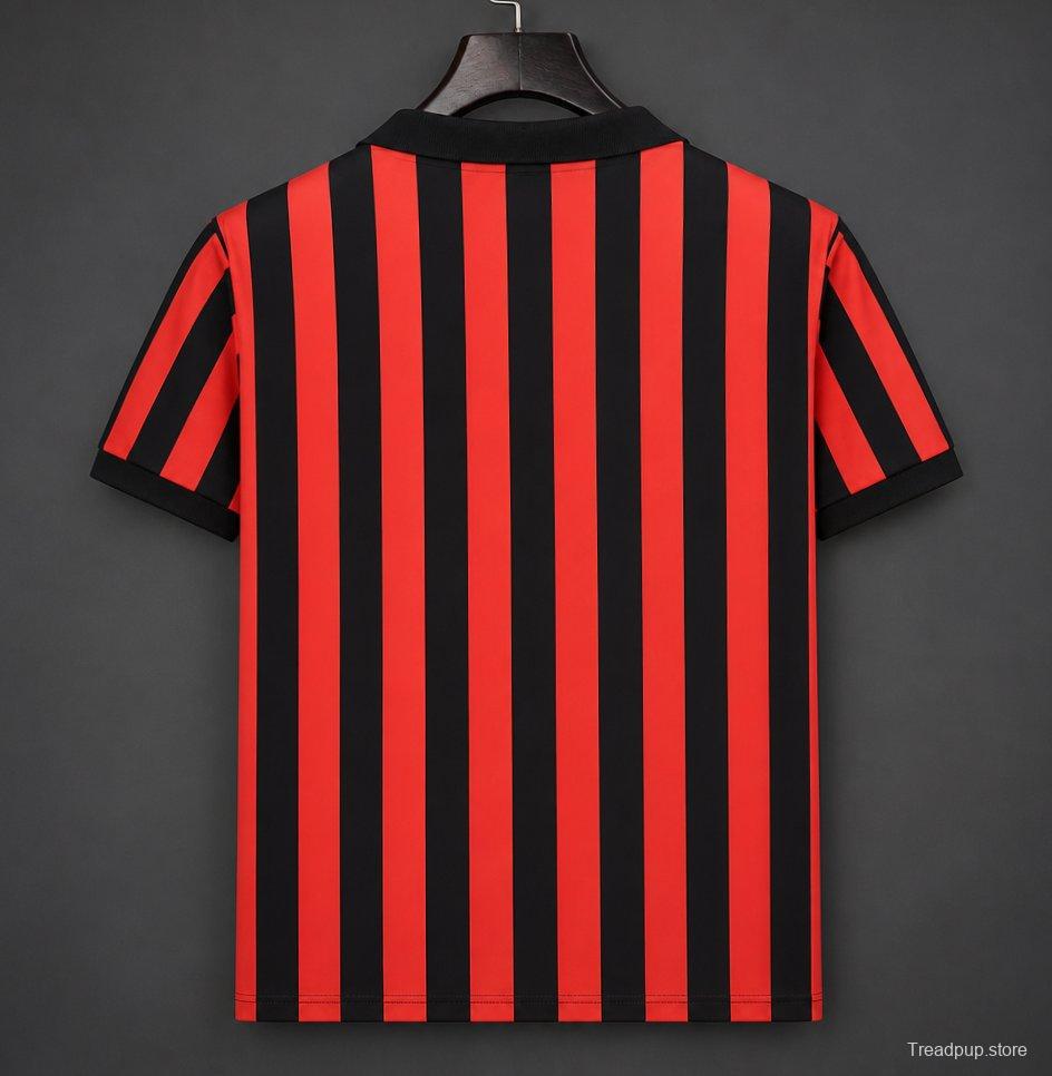 Retro 1963 AC Milan Home Jersey
