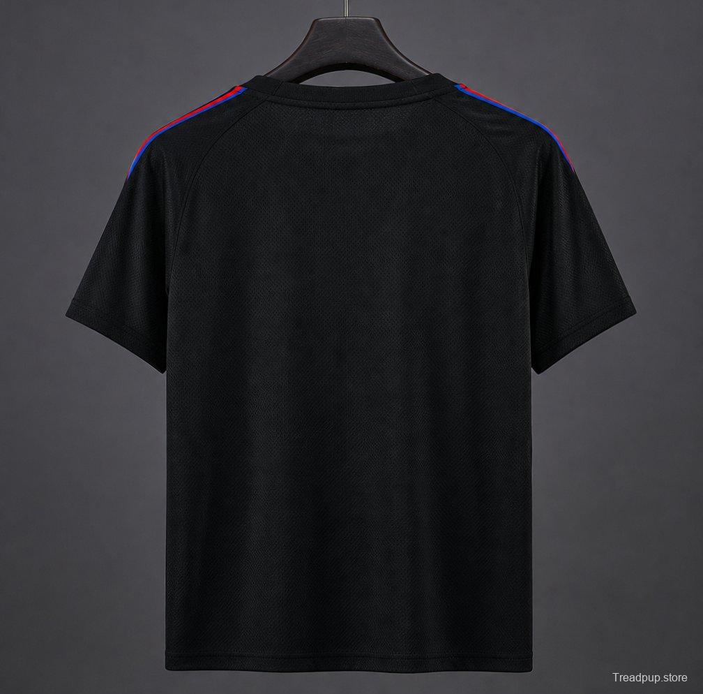 23/24 Paris Saint-Germain Black & Red Training Jersey