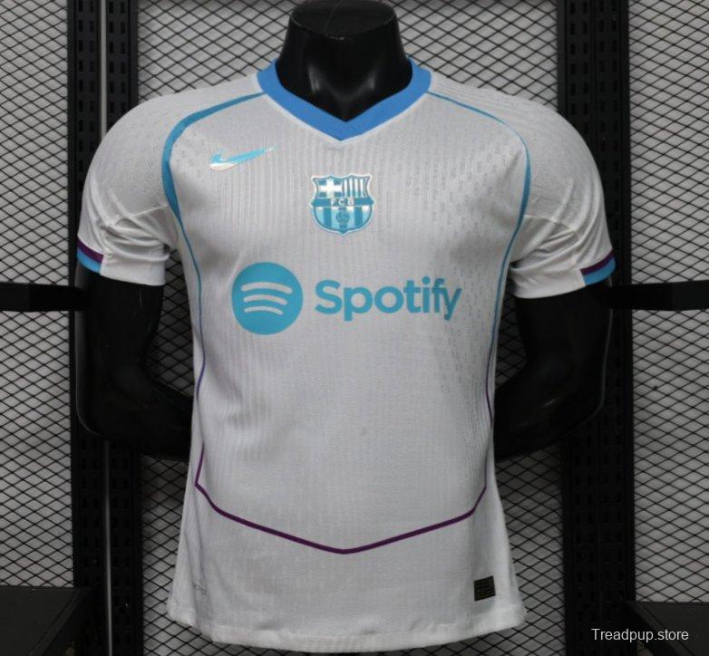 Player Version 26/27 FC Barcelona White Special Edition  Away Jersey