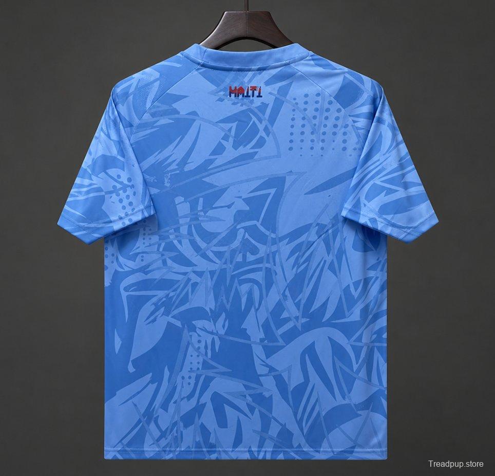 2026 Haiti Goalkeeper Sky Blue Jersey