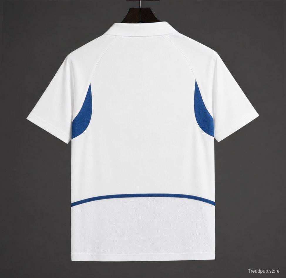 Retro 2002 Portugal Away White Jersey