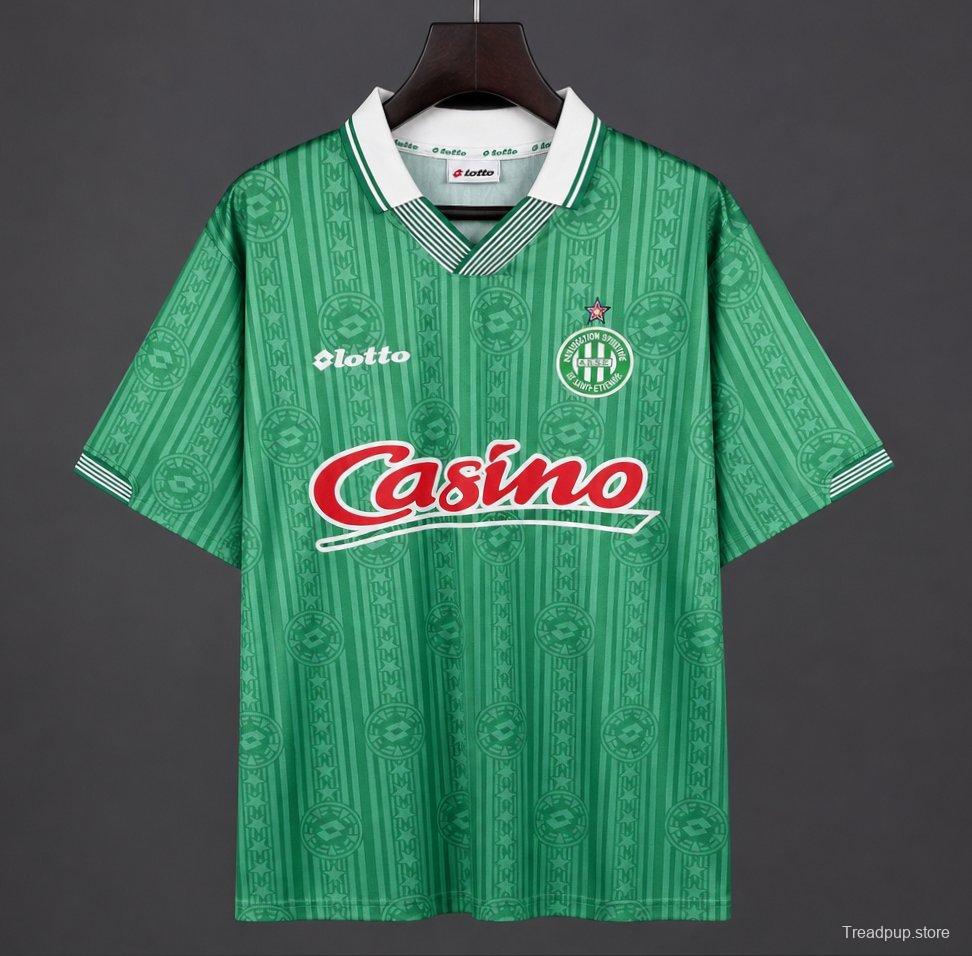 Retro 97-98 Saint-Etienne/ASSE Home Jersey